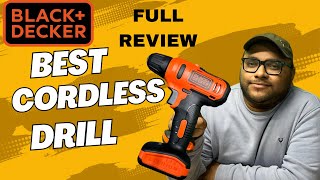 Black \u0026 Decker cordless drill unboxing and full review | Best cordless drill | keyless chuck