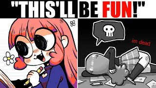 i made up an art challenge then almost failed it