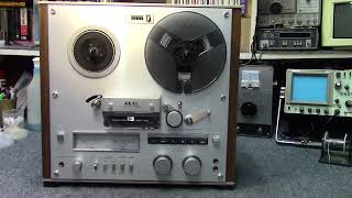 Akai GX-255 Reel to Reel - repair \u0026 testing