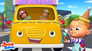 Wheels On The Ice Cream Truck, Old MacDonald Had A Farm + Hindi Rhymes by Junior Squad