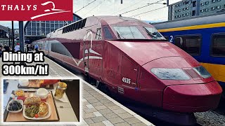 Dining at 300km/h! Thalys Premium Review!