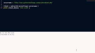 Python Challenge! 13 WHO IS THE EVIL!!?!