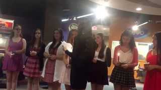 Lacey is installed as Regional Sh'licha for Michigan Region BBYO