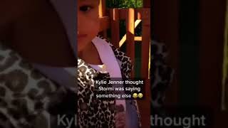 Kylie Jenner Thought Stormi Was Saying Something Else tiktok nayaasi
