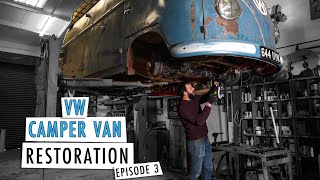 'Back On The Road...' | VW Camper Van Restoration | Episode 3