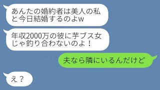 【LINE】ブスな私を嫌がらせで追い詰めた美人な同級生に婚約者まで奪われた「今日が結婚式なのw」→勝ち誇る略奪女に〇〇を伝えたときの反応が【スカッとする話】【総集編】【睡眠用】