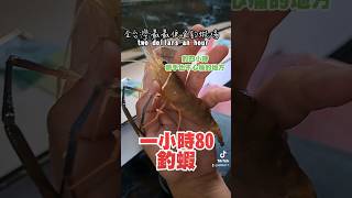 一小時80還有什麼可以嫌棄？two dollars an hour#釣蝦#Shrimpfishing#Shrimp#fishing