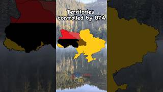 Territories controlled by UPA #UA_ball #UPA #mapping #Ukraine #flags #history #edit #map #shorts