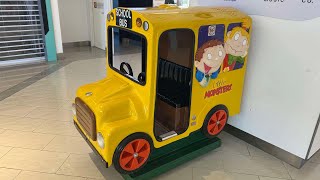 V1 Little Monster School Bus Coin Operated Ride