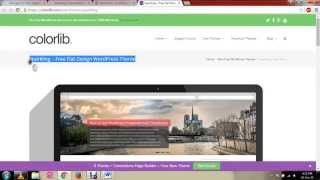 Sparking WordPress Theme Tutorial 1