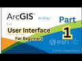 ArcMap User interface for beginners Urdu | Hindi