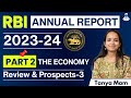 RBI ANNUAL REPORT 2023-24 PART- 2 for RBI Grade B 2024 Exam Lecture- 3