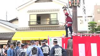 囲護台三和会の山車が仲町の坂を上ってきました！成田祇園祭2022中日にて　2022年7月9日　　 00043