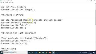Javascript: String Methods and Math Functions