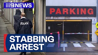 Man arrested after alleged stabbing at Sydney gym | 9 News Australia