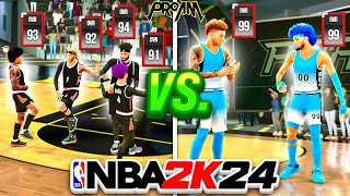OUR FIRST COMP PRO AM GAME OF NBA 2K24!