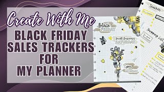 Black Friday Prep: Creating Shopping List Pages in my Planner