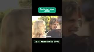 Spiderman Premiere 2002 #shorts #tobeymaguire #willsmith #spiderman #bullymaguire #spiderman1