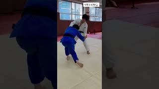 연결기술(안뒤축+배대뒤치기) 완전 신박하다!!!! #shorts #judo