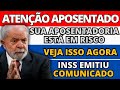 COMUNICADO DO INSS! SUA APOSENTADORIA PODE ESTAR EM RISCO, ASSISTA ISSO ANTES QUE SEJA TARDE!