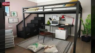 #2 FOR SMALL ROOM BUNK BED IDEAS, DOUBLE DECK BED DESIGN IDEAS, SPACE SAVING