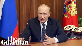 Vladimir Putin announces partial mobilisation of Russian troops for Ukraine