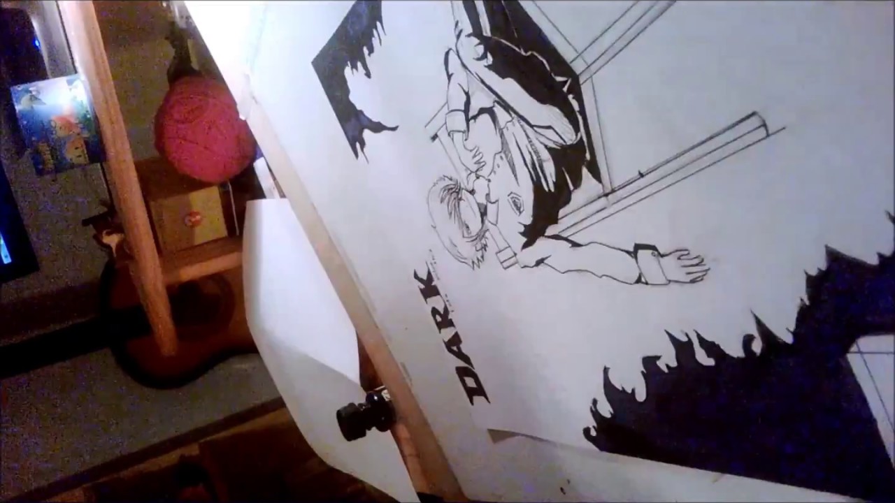 Manga Page Inking Youtube