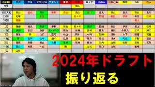 2024年ドラフト振り返り【年末】