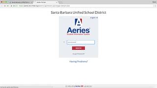 Aeries Online Registration