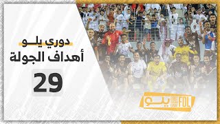 أهداف الجولة 29 | دوري يلــو 2022/23