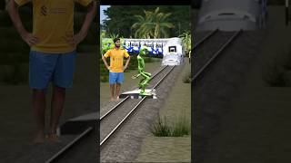 Train vfx video | kinemaster editing video tutorial #funny #shorts #youtubeshorts