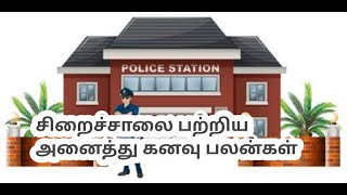 சிறைச்சாலை பற்றிய அனைத்து கனவு பலன்கள்