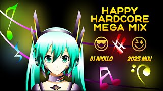 ♫ Happy Hardcore 2hr Mega Mix 2023 – Hardcore Dance Music – Non-stop Rave Party Mix ♫