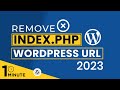 How To Remove Index Php From URL In WordPress 2024 | Hide Index Php From URL WordPress