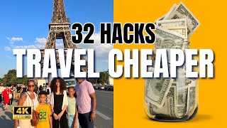 How to SAVE MONEY on TRAVEL in 2025• 32 EASY money-saving hacks