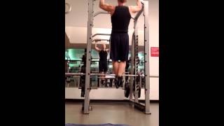 19 Pullups with strict form, full extension