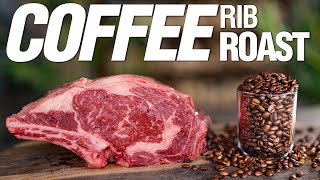 I used COFFEE to make this PRIME RIB ROAST insane Delicious