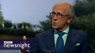 Garden Bridge chair Lord Davies says project may be delayed to 2019 - BBC Newsnight