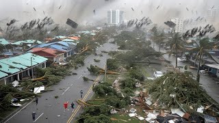 Chaos in La Reunion, France! Cyclone Garance sweeps La Reunion into the sea