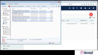 Document Management System - Drag and Drop Feature