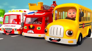 Wheels On The Bus - Car Wash Song | Super Sumo Nursery Rhymes & Kids Songs