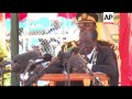 Mugabe says Zimbabwe won't accept outside interference in crucial elections