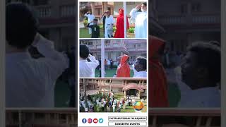 Indipendence Day Celebration At Kailas Gurukul- Mahuva || Morari Bapu #shorts