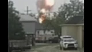 Explosion at Chalmette Refining on camera (Credit: Cody Helmke)