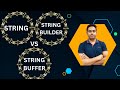 StringVsStringBufferVsStringBuilder | Difference Between String,StringBuffer &StringBuilder By Naren