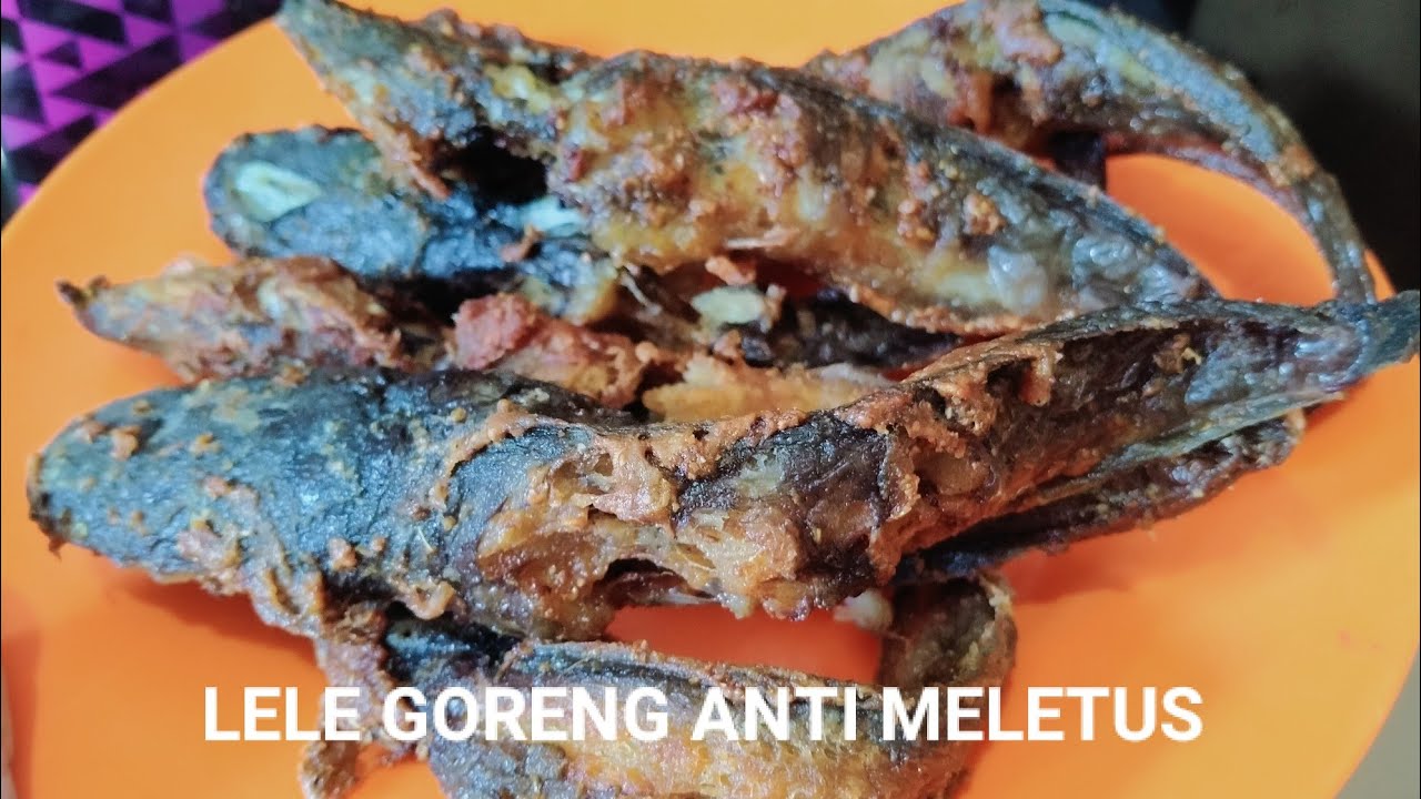 CARA MENGGORENG LELE AGAR GARING DAN TIDAK MELETUS - YouTube