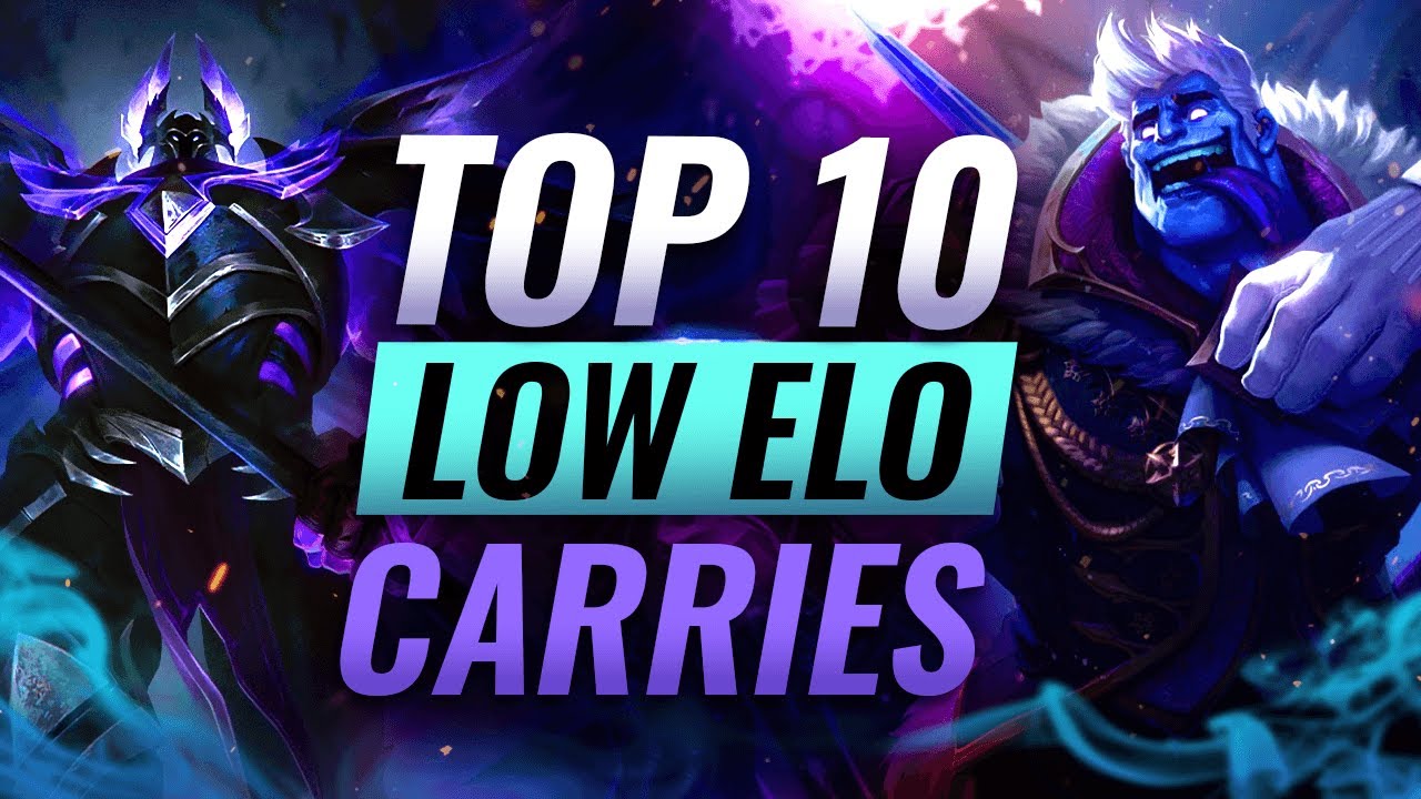 CARRY LOW ELO Games With These 10 Champs - League Of Legends Season 13 ...