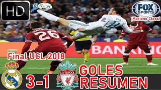 Real Madrid vs Liverpool 3-1 Final Champions League 2018 Fox Sports