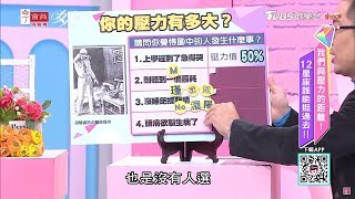 【醫師超神準直覺測驗】檢測你最近的壓力到底有多大？ 女人我最大 20200207