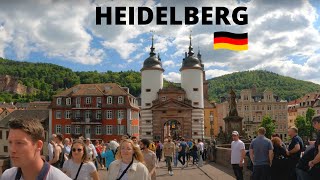 Heidelberg City Tour 🇩🇪 - walking Tour Heidelberg 2022  - Reisen nach Heidelgerg - Heidelberg 5K